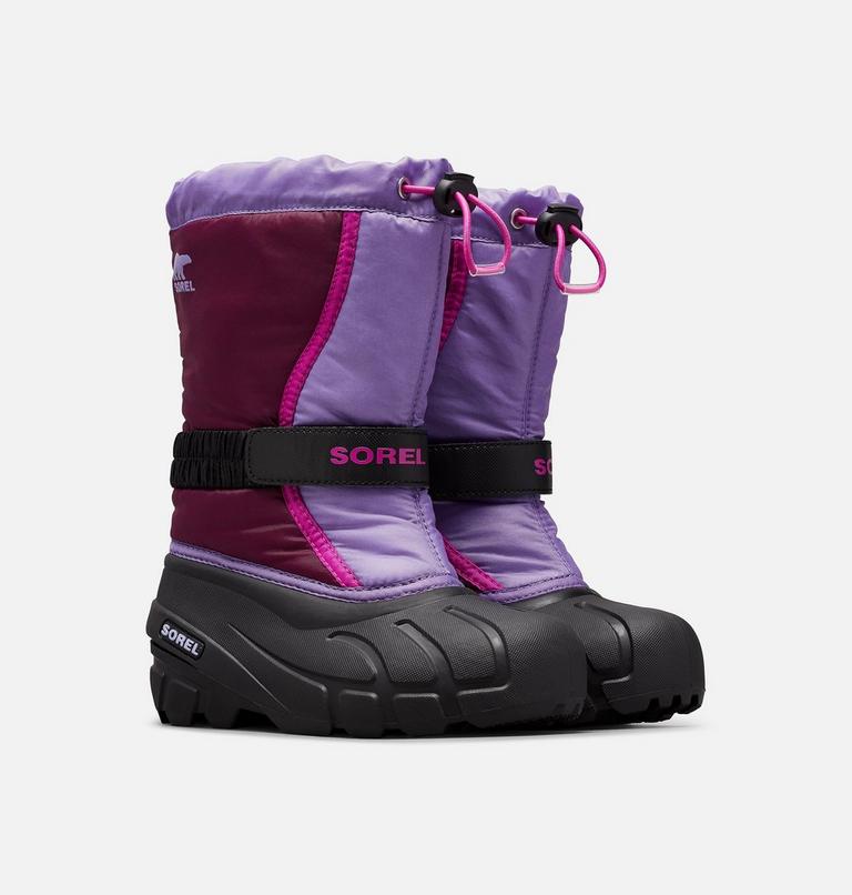 Youth YOUTH FLURRY Snow Boots, Color: Purple Dahlia, Paisley Purple, image 2