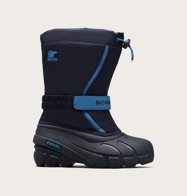 Stivali da neve YOUTH FLURRY da bambino, Color: Collegiate Navy, Atmosphere, image 1