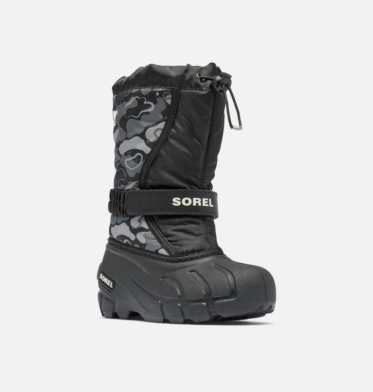 FLURRY Print Youth Boot, Color: Black, Quarry, image 7