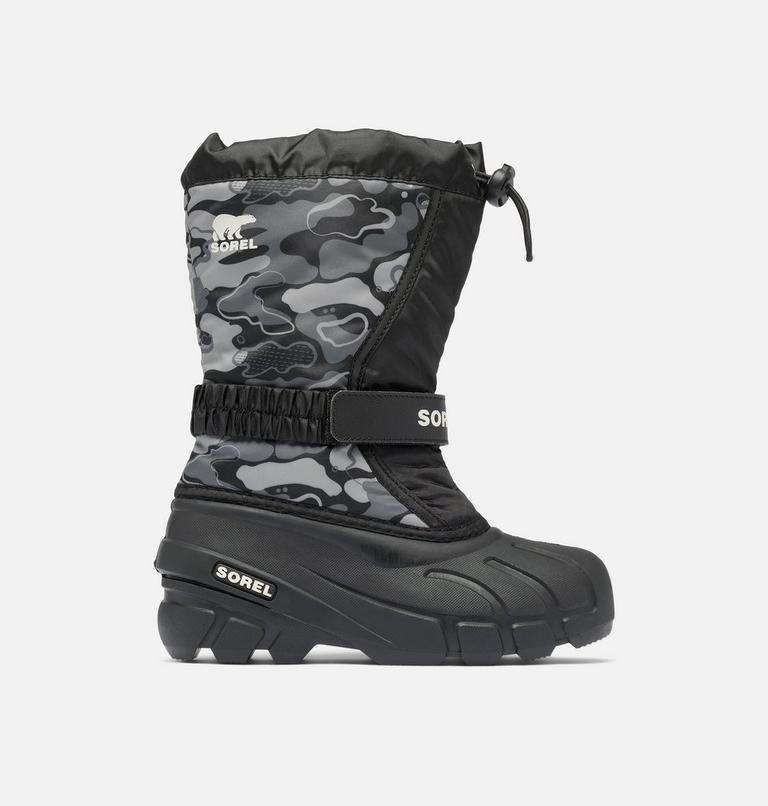 FLURRY Print Youth Boot, Color: Black, Quarry, image 1