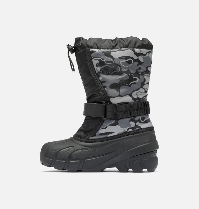 FLURRY Print Youth Boot, Color: Black, Quarry, image 4
