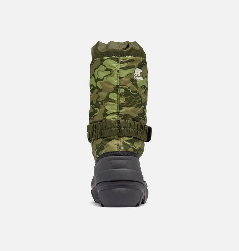FLURRY Bottes à imprimés pour jeunes, Color: Utility Green, Savory, image 3