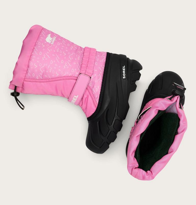 FLURRY Print Youth Boot, Color: Orchid, Black, image 4