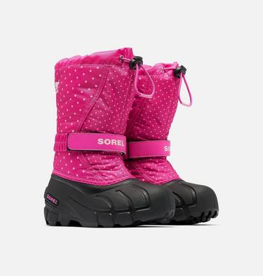 FLURRY Bottes à imprimés pour jeunes, Color: Fuchsia Fizz, Black, image 22