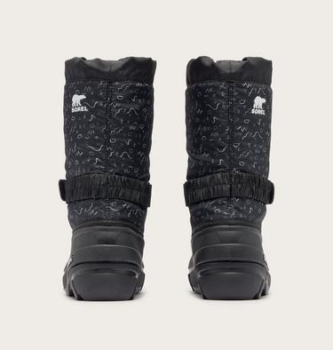 FLURRY Bottes à imprimés pour enfants, Color: Black, Sea Salt, image 18