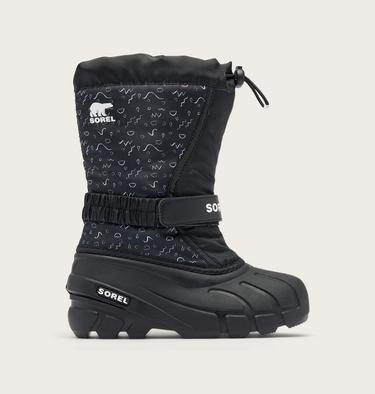FLURRY Bottes à imprimés pour enfants, Color: Black, Sea Salt, image 17