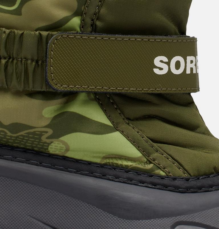 FLURRY Bottes à imprimés pour enfants, Color: Utility Green, Savory, image 8