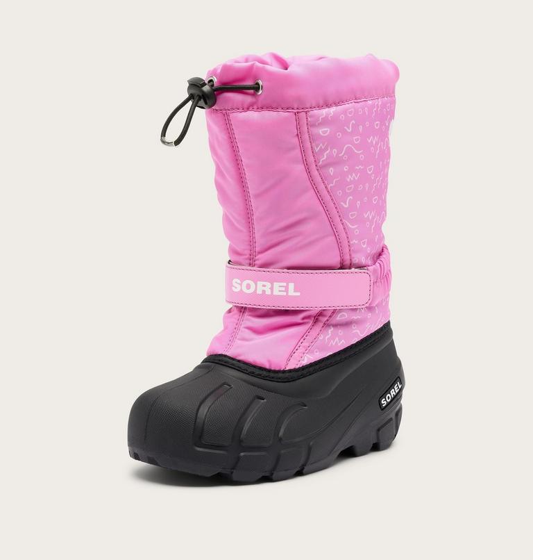 FLURRY Bottes à imprimés pour enfants, Color: Orchid, Black, image 4