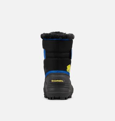 SNOW COMMANDER Children's Boot, Color: Black, Super Blue, image 23