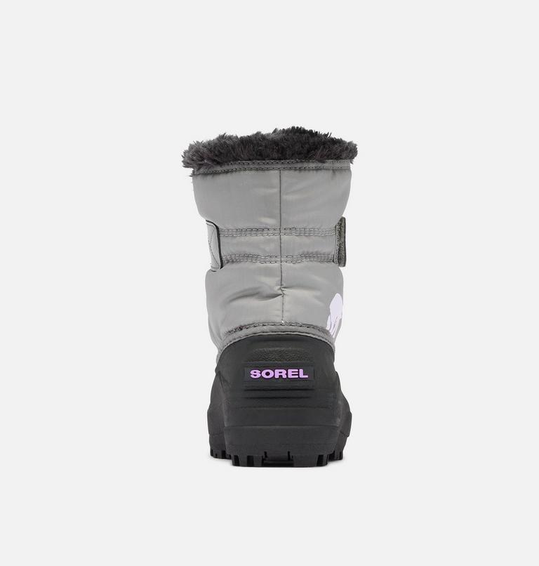 SNOW COMMANDER Children's Boot, Color: Chrome Grey, Euphoric Lilac, image 3