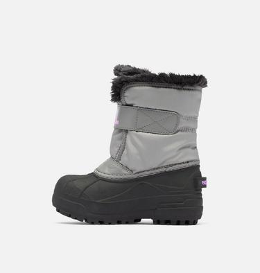 SNOW COMMANDER Bottes pour enfants, Color: Chrome Grey, Euphoric Lilac, image 4