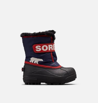 SNOW COMMANDER Children's Boot, Color: Nocturnal, Sail Red, image 25