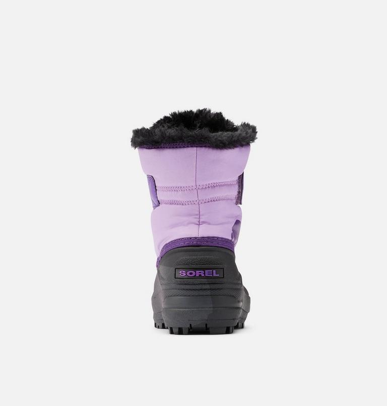 Kids' SNOW COMMANDER Snow Boots, Color: Gumdrop, Purple Violet, image 3