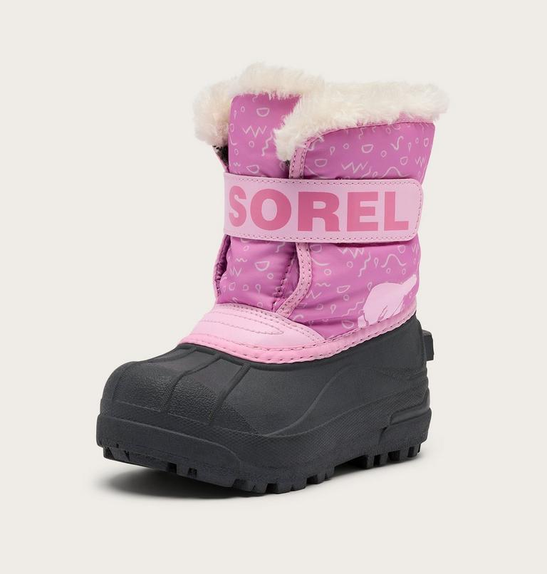 Kids' SNOW COMMANDER Snow Boots, Color: Orchid, Pink Flare, image 7