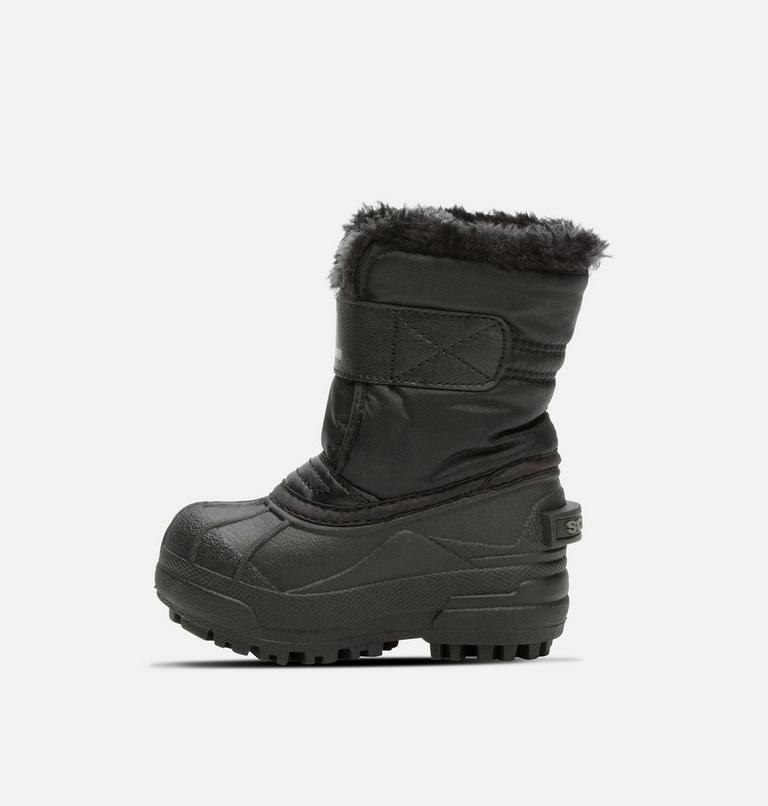 Toddlers's SNOW COMMANDER Snow Boots, Color: Black, Charcoal, image 4