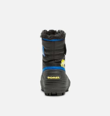 SNOW COMMANDER Toddler Boot, Color: Black, Super Blue, image 27