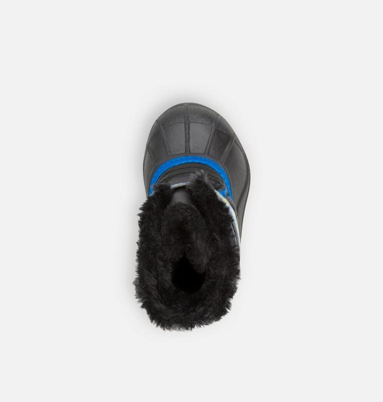 Toddlers's SNOW COMMANDER Snow Boots, Color: Black, Super Blue, image 5