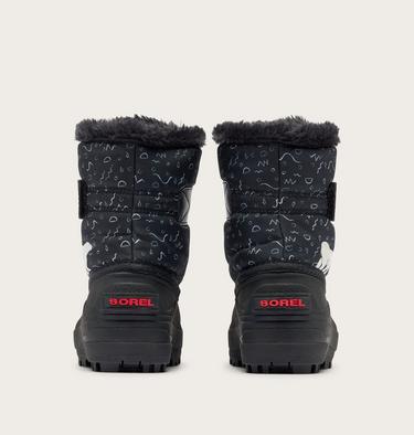SNOW COMMANDER Toddler Boot, Color: Black, Bright Red, image 6