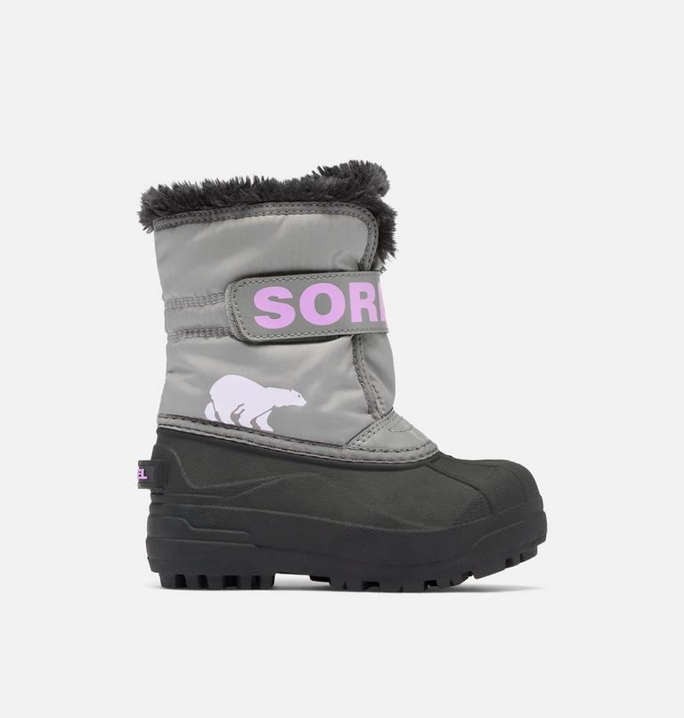SNOW COMMANDER Toddler Boot, Color: Chrome Grey, Euphoric Lilac, image 1