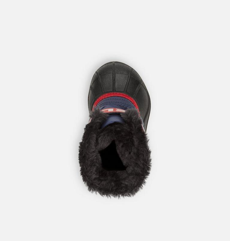 Toddlers's SNOW COMMANDER Snow Boots, Color: Nocturnal, Sail Red, image 5