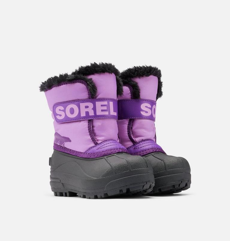Toddlers's SNOW COMMANDER Snow Boots, Color: Gumdrop, Purple Violet, image 2