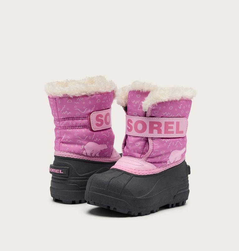Toddlers's SNOW COMMANDER Snow Boots, Color: Orchid, Pink Flare, image 8