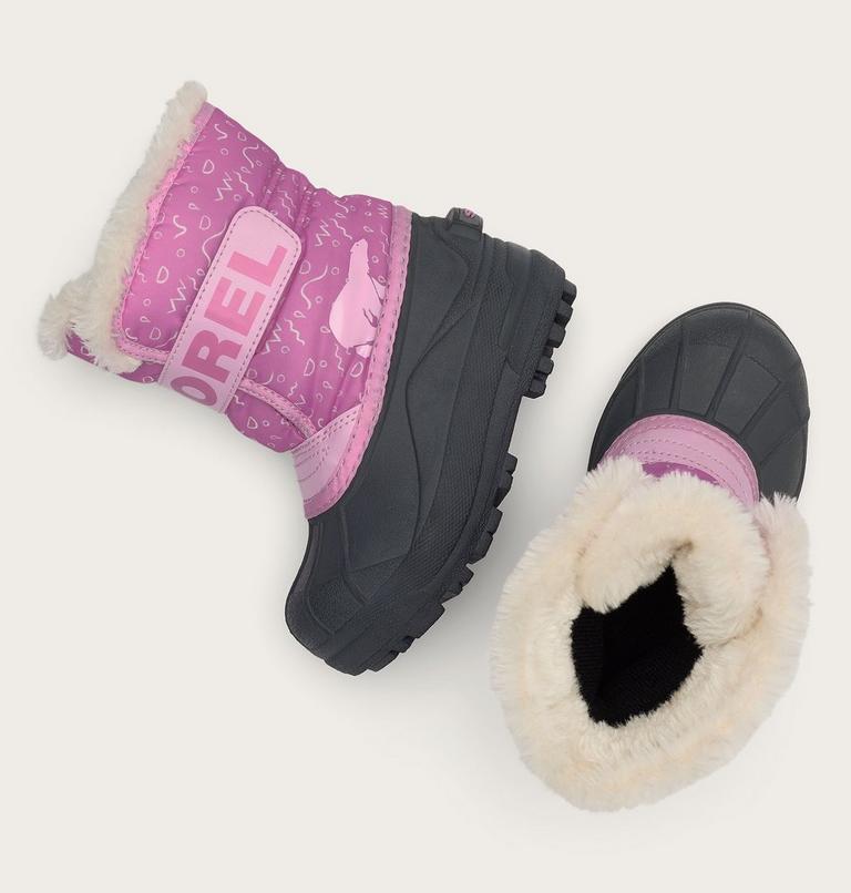 Toddlers's SNOW COMMANDER Snow Boots, Color: Orchid, Pink Flare, image 4