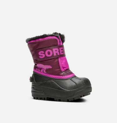 SNOW COMMANDER Toddler Boot, Color: Purple Dahlia, Groovy Pink, image 8