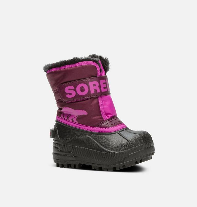 SNOW COMMANDER Toddler Boot, Color: Purple Dahlia, Groovy Pink, image 4