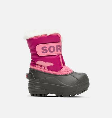 SNOW COMMANDER Toddler Boot, Color: Tropic Pink, Deep Blush, image 1