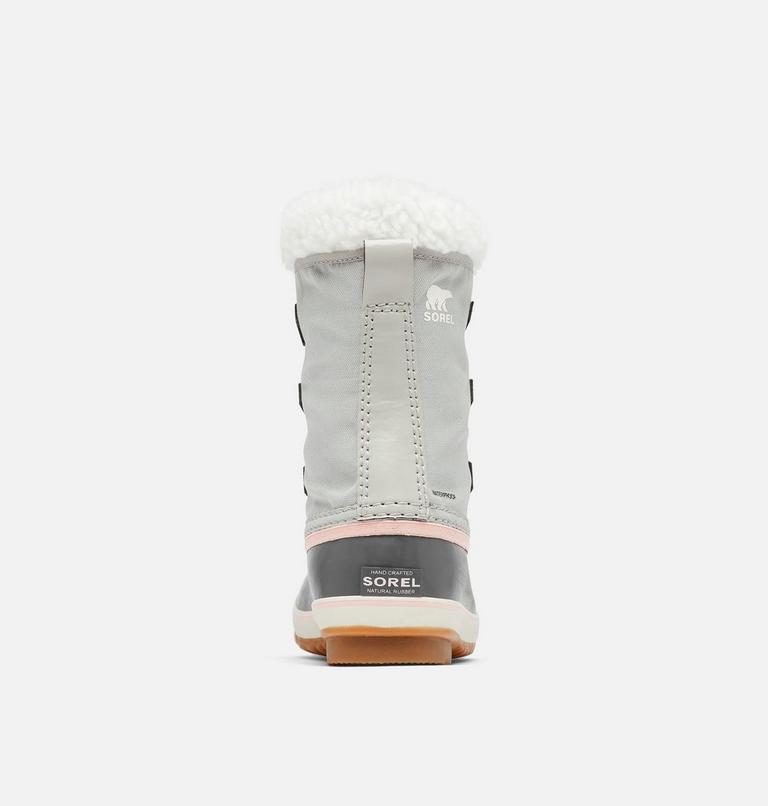 Youth YOOT PAC Nylon Waterproof Snow Boots, Color: Dove, Gum 2, image 3
