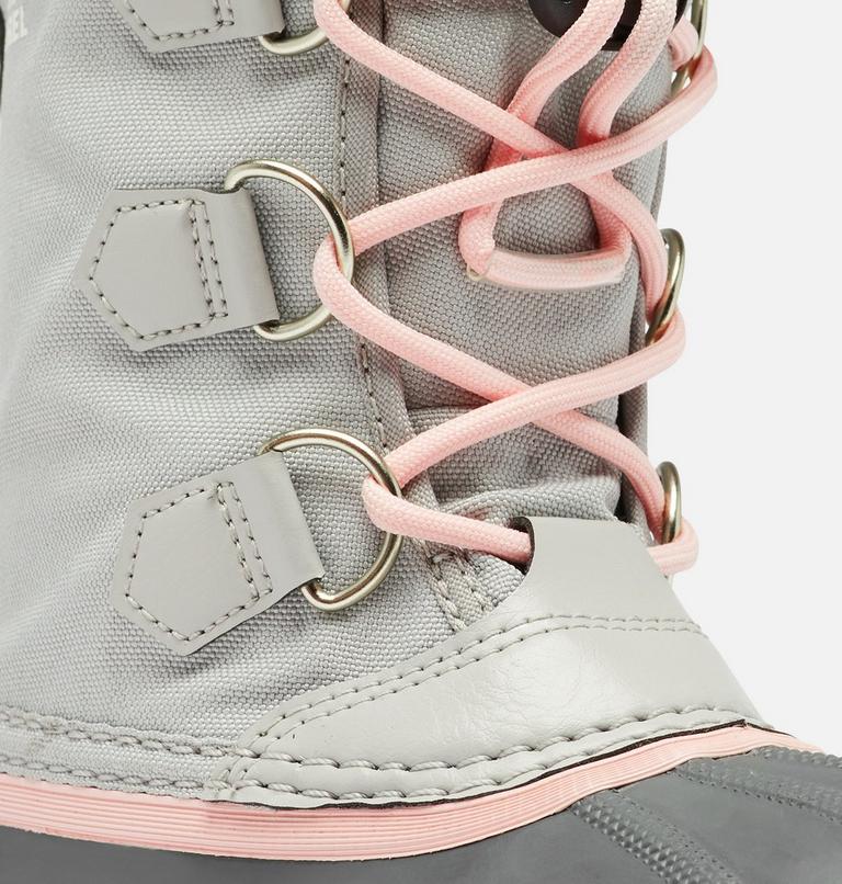 Youth YOOT PAC Nylon Waterproof Snow Boots, Color: Dove, Gum 2, image 10