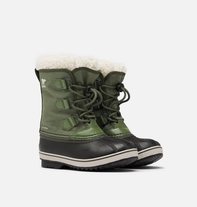 YOOT PAC Bottes en nylon imperméables pour jeunes, Color: Hiker Green, image 2