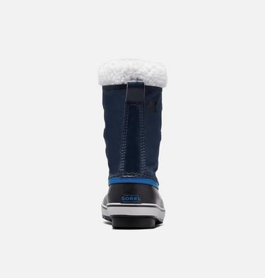 YOOT PAC Nylon Youth Waterproof Boot, Color: Collegiate Navy, Super Blue, image 11
