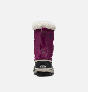 YOOT PAC Nylon Youth Waterproof Boot, Color: Wild Iris, Dark Plum, image 3