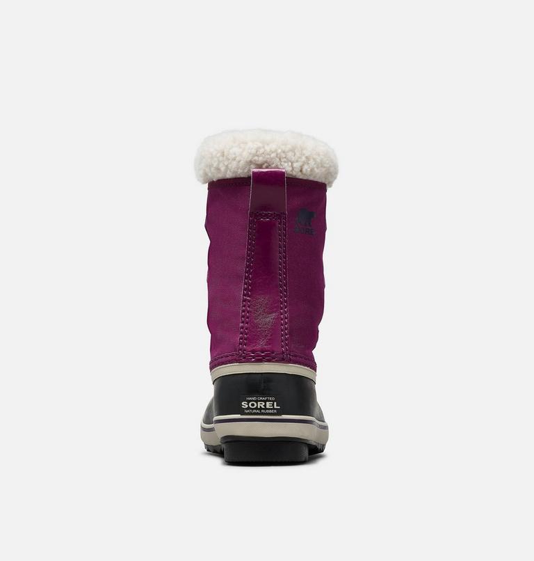 Youth YOOT PAC Nylon Waterproof Snow Boots, Color: Wild Iris, Dark Plum, image 3
