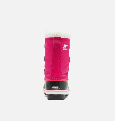 YOOT PAC Bottes en nylon imperméables pour jeunes, Color: Bright Rose, image 3