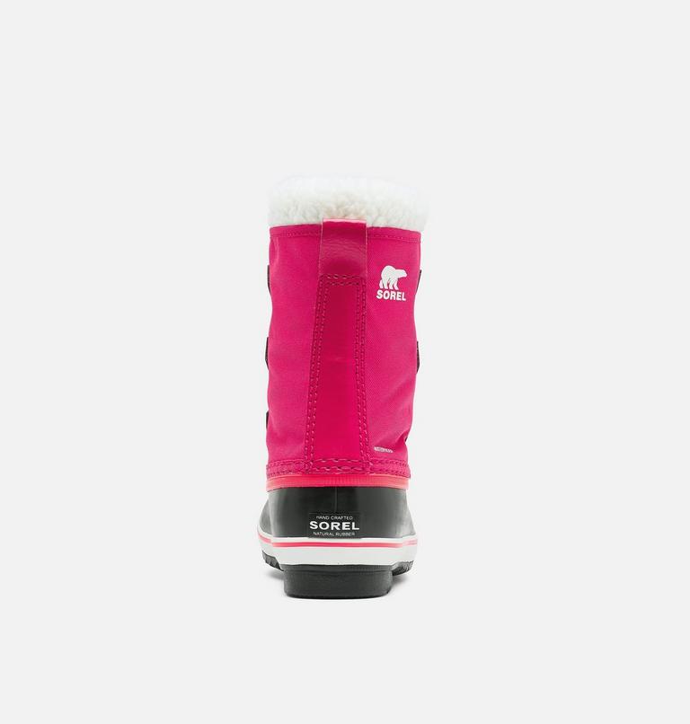 YOOT PAC Bottes en nylon imperméables pour jeunes, Color: Bright Rose, image 3