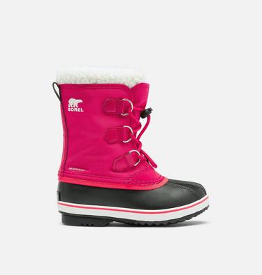 YOOT PAC Bottes en nylon imperméables pour jeunes, Color: Bright Rose, image 1