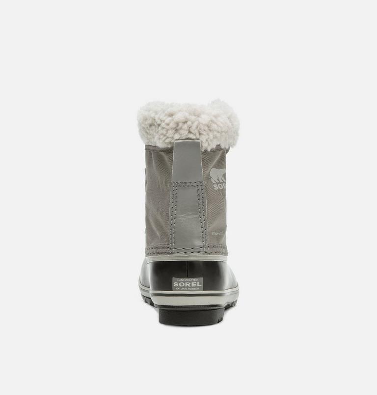 Kids' YOOT PAC Nylon Waterproof Snow Boots, Color: Quarry, Dove, image 3