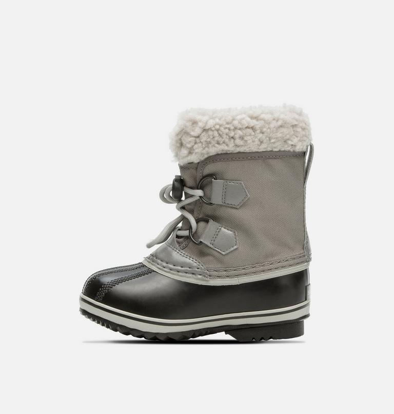 Kids' YOOT PAC Nylon Waterproof Snow Boots, Color: Quarry, Dove, image 4