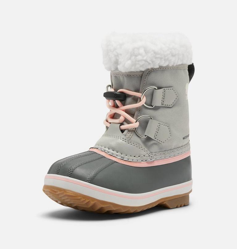 Kids' YOOT PAC Nylon Waterproof Snow Boots, Color: Dove, Gum 2, image 8