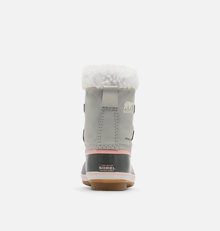 Kids' YOOT PAC Nylon Waterproof Snow Boots, Color: Dove, Gum 2, image 3