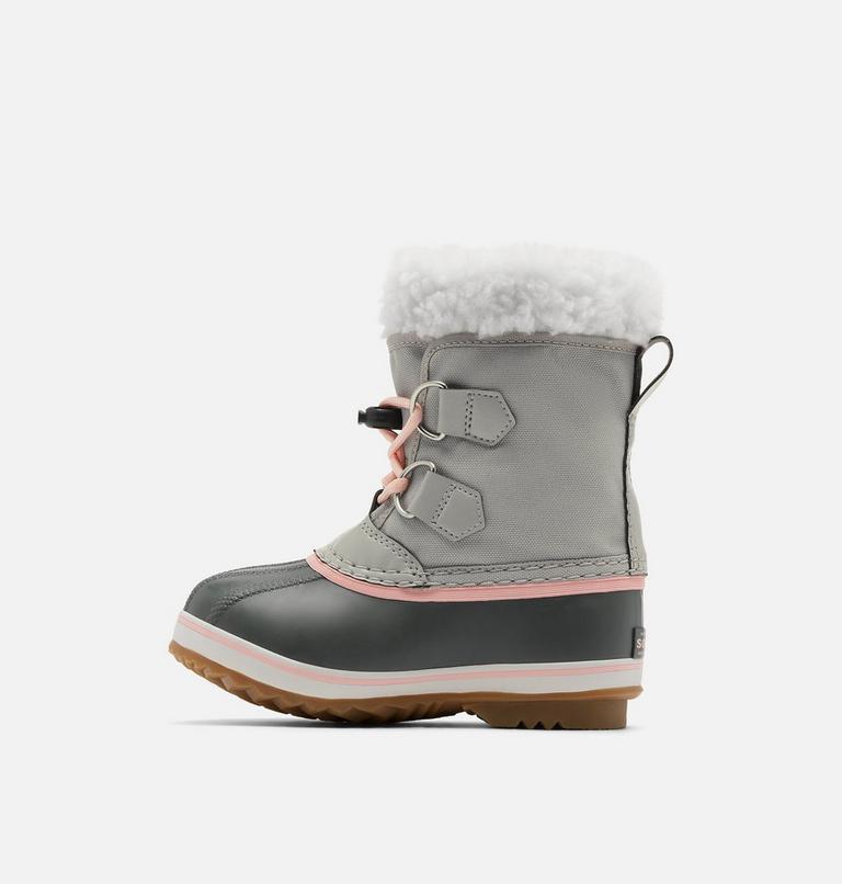 Kids' YOOT PAC Nylon Waterproof Snow Boots, Color: Dove, Gum 2, image 4
