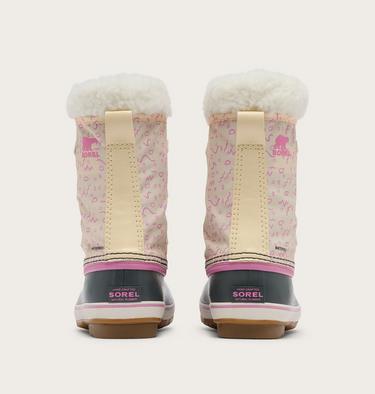 YOOT PAC Nylon Children's Waterproof Boot, Color: Honey White, Orchid, image 6