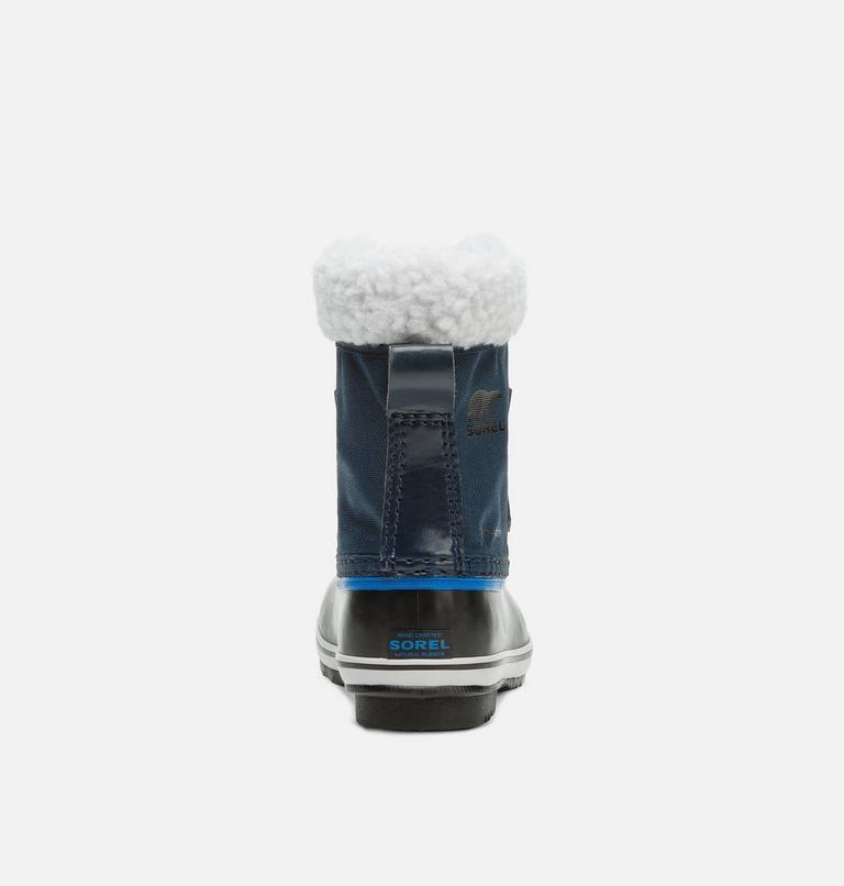 Kids' YOOT PAC Nylon Waterproof Snow Boots, Color: Collegiate Navy, Super Blue, image 3