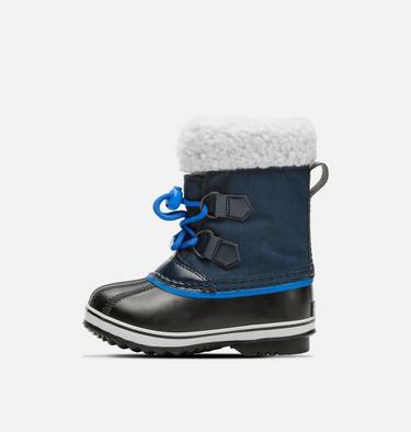 YOOT PAC Nylon Children's Waterproof Boot, Color: Collegiate Navy, Super Blue, image 4