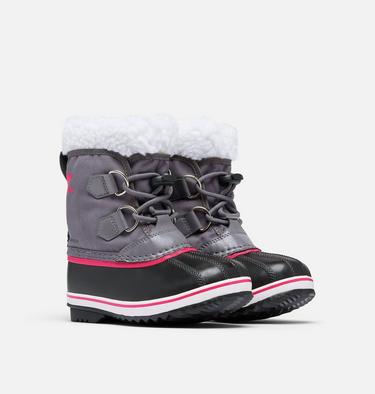 Botas de nieve impermeables YOOT PAC Nylon para ni&ntilde;os, Color: Pulse, Black, image 18