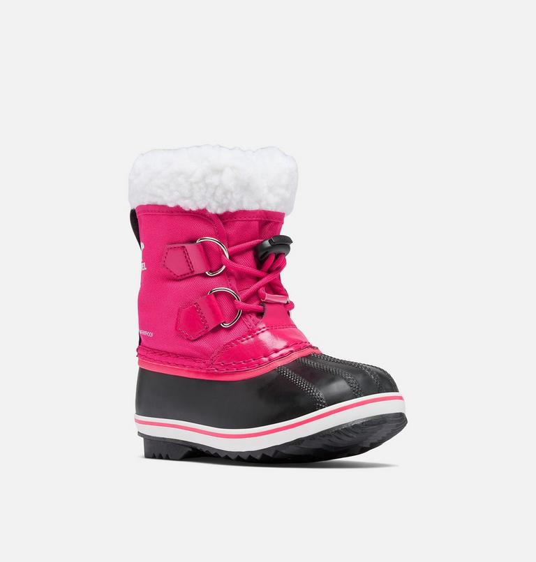 YOOT PAC Nylon Children's Waterproof Boot, Color: Bright Rose, image 7