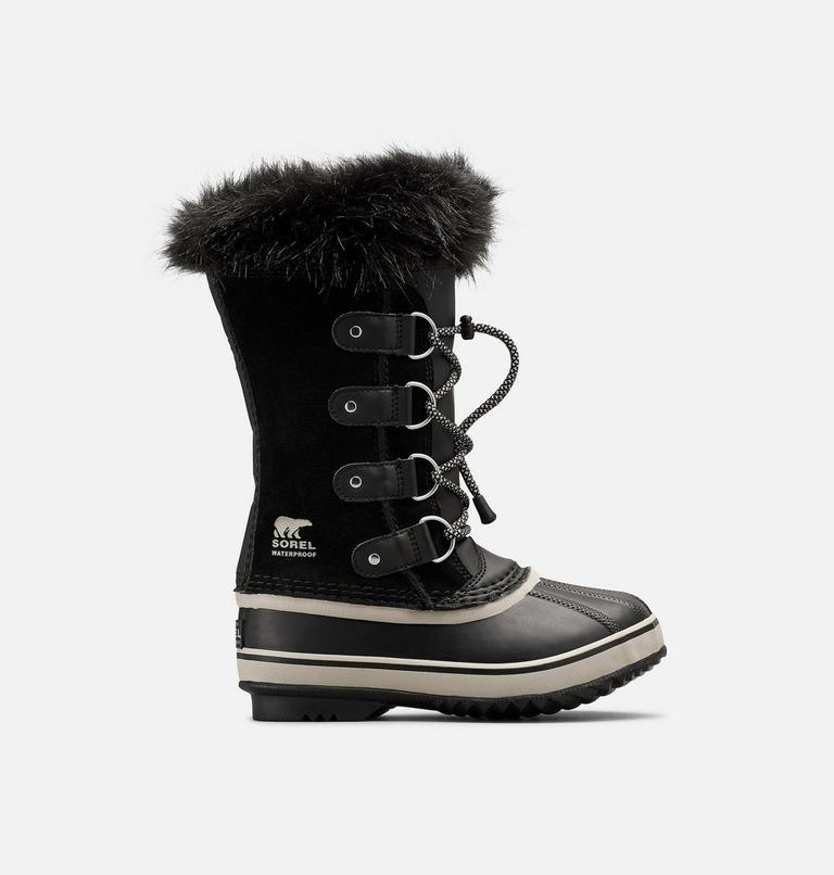 JOAN OF ARCTIC Youth Waterproof Boot, Color: Black, Dove, image 1